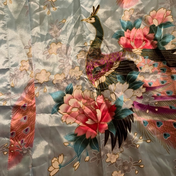 NWT Sam Well O/S Multicolored Print Kimono 👘 Robe - Picture 10 of 12